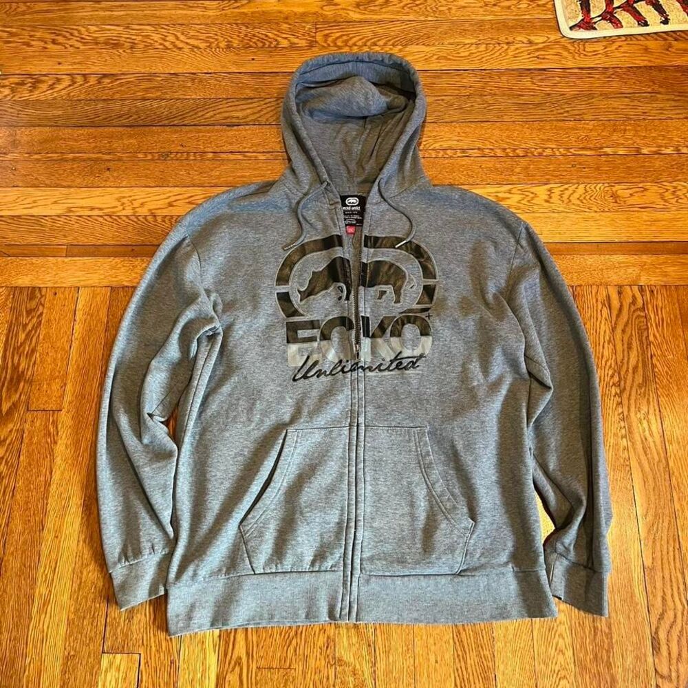 Y2K ecko unlimited full‎ zip hoodie